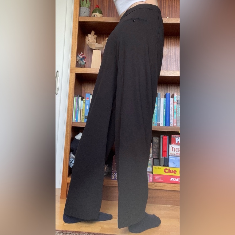 NWT Dynamite Garage Black Pleated Dress Pants